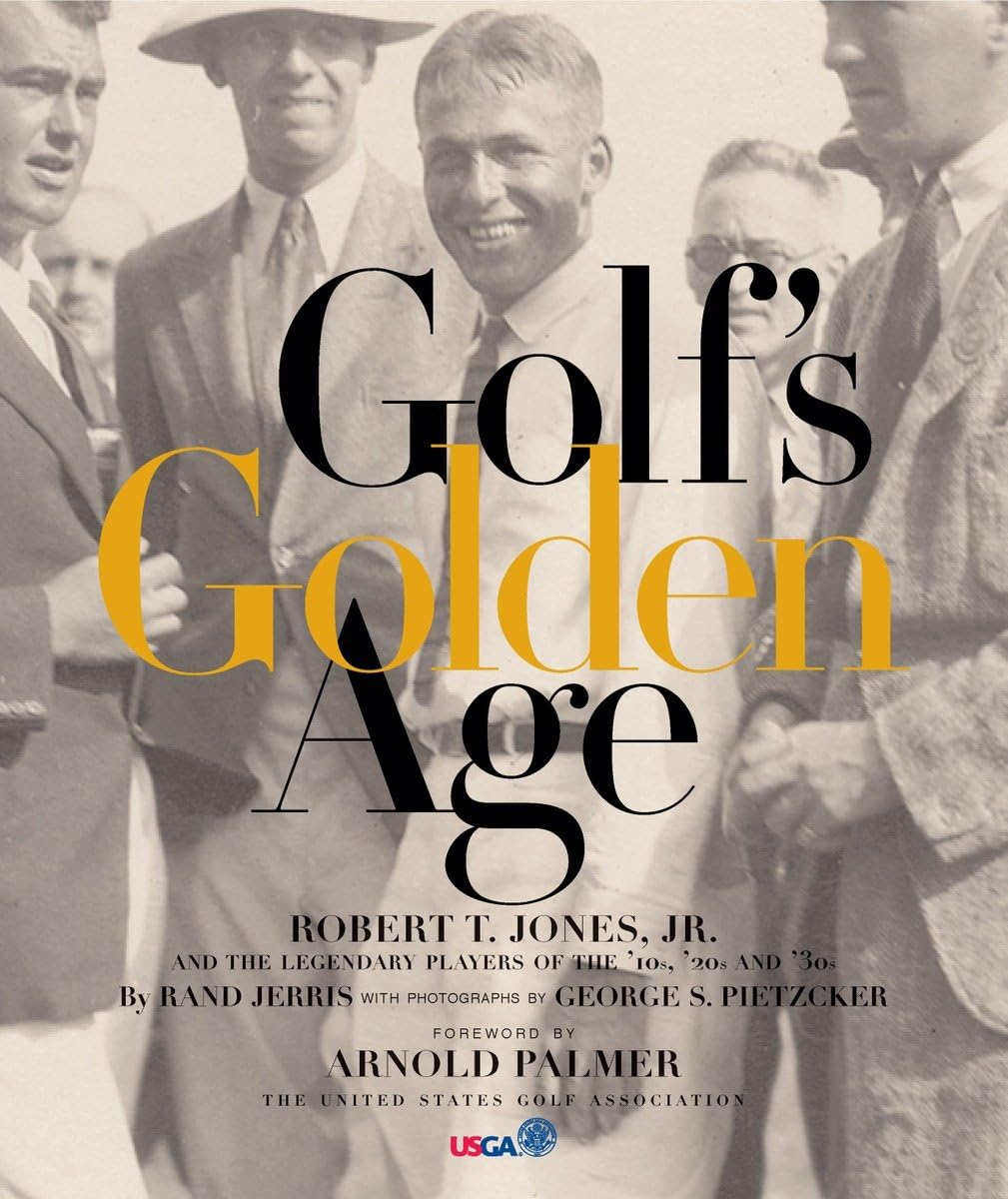 National Geographic Golf's Golden Age cover photo highlighting legendary players inspires golf history lovers.