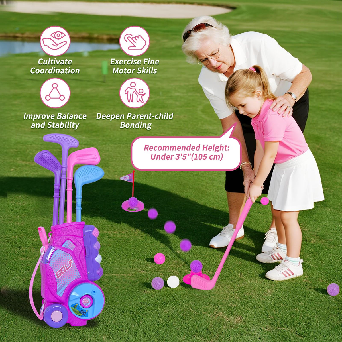 Nattork flags and tees ready for kid-friendly practice.