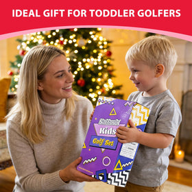 Nattork stickers add fun personalization to the golf set.