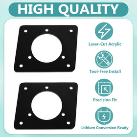 NBPLUS sealed charging interface protects against dust and moisture.