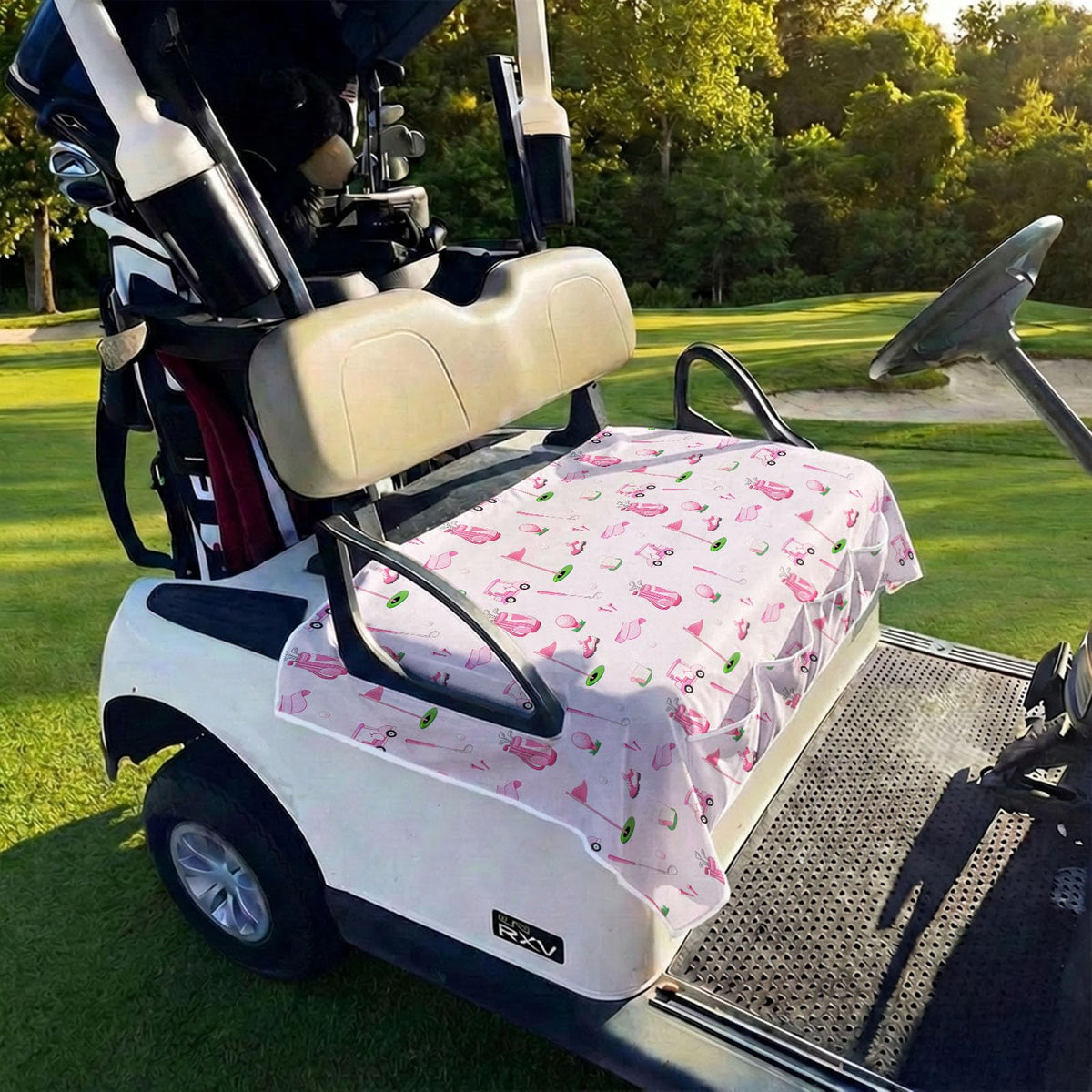 Neapth easy-install seat cover offers a non-slip, quick upgrade.