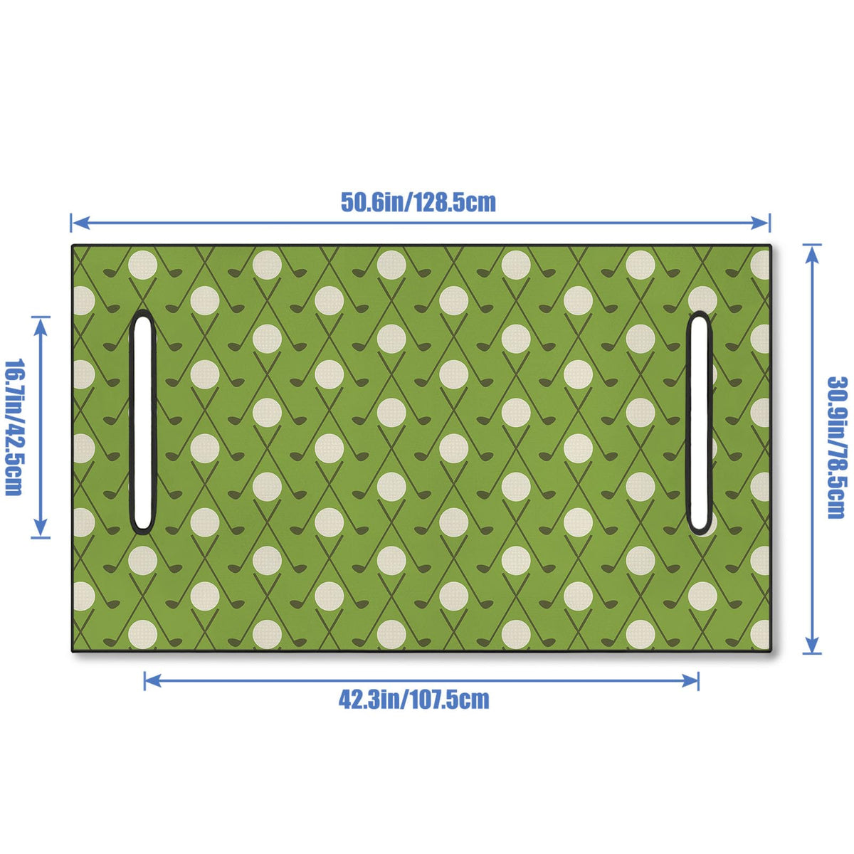 Neapth easy-install seat cover demonstrates tool-free setup on your cart.
