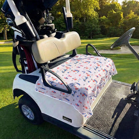 Neapth gift-ready golf seats cover elevates any cart on and off the course