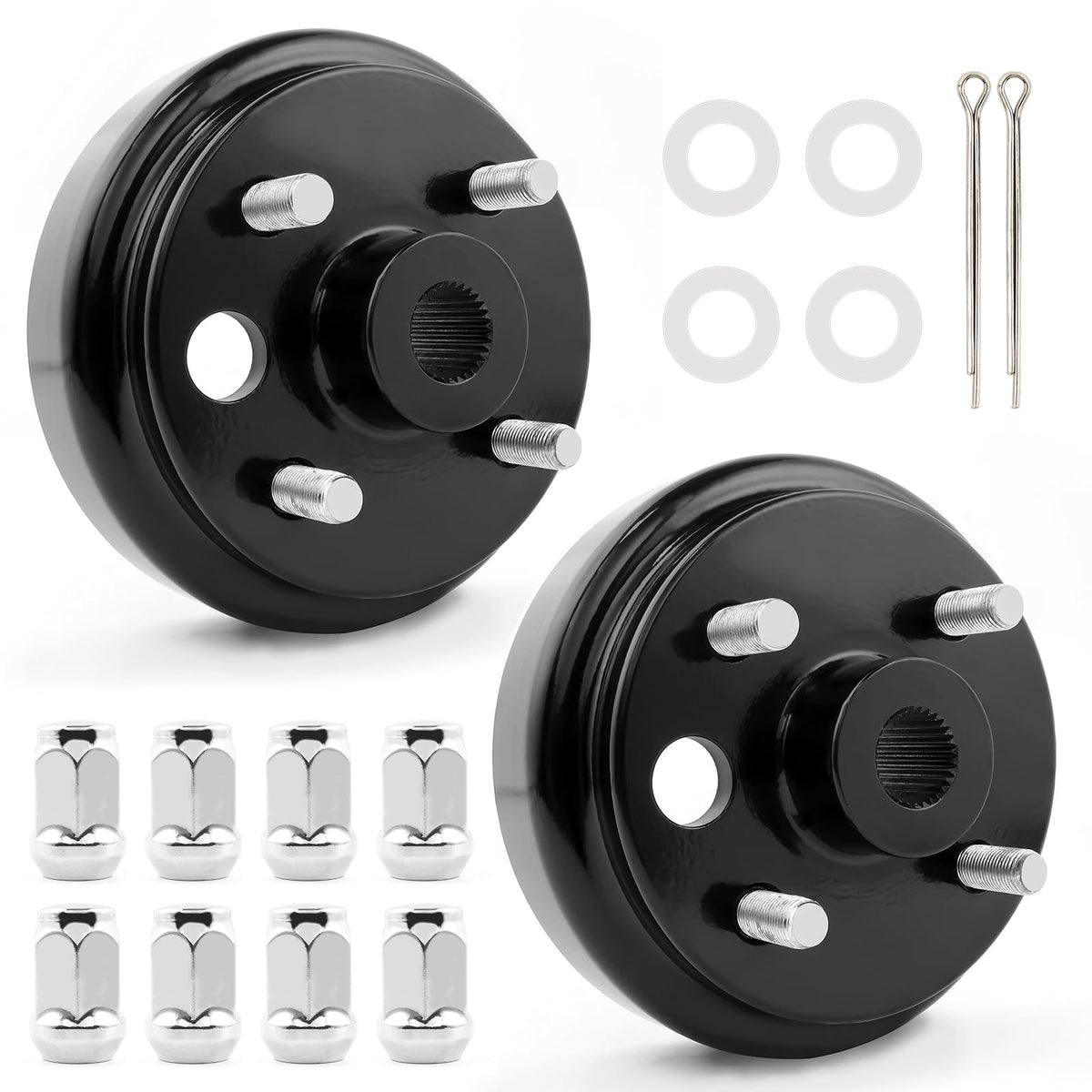 Neivilu brake drum hub assembly for EZGO Marathon—robust performance under daily use.