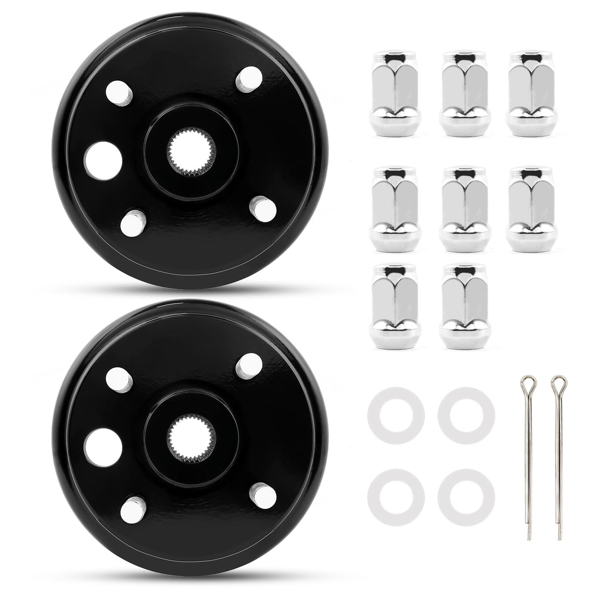Neivilu brake drum hub assembly for EZGO RXV—durable materials for consistent braking.