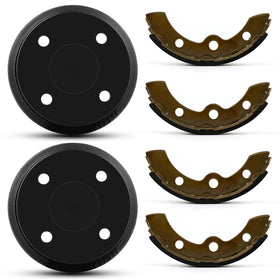 Neivilu brake drums for Club Car DS 1995-Up, durable replacement for reliable stopping