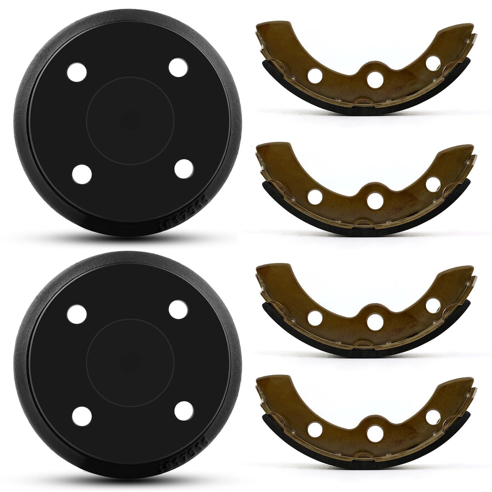 Neivilu brake drums for Club Car DS 1995-Up, durable replacement for reliable stopping