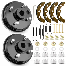 Neivilu EZGO TXT PDS brake drum kit front view for clear fitment