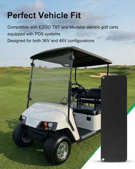 304 stainless dashboard panel with precise fit mirrors original EZGO Medalist console.