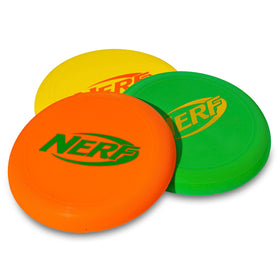Nerf Disc Golf Starter Set compact design fits travel and parks