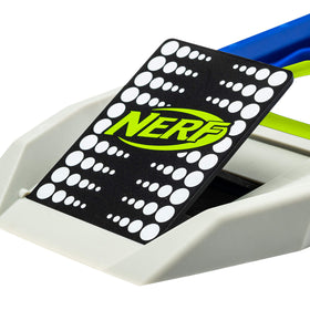 NERF Trick Shot indoor-outdoor play setup anywhere