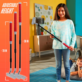 NERF Trick Shot Golf Set ramp for customizable angles to boost speed and height.
