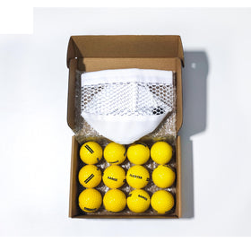 Nerpinper Surlyn-covered golf balls with realistic feel in water