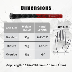 NERSWO palm-dry performance during practice and play