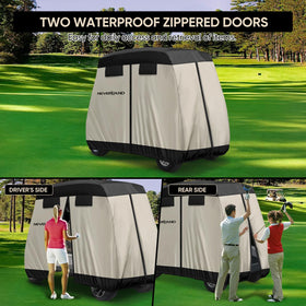 NeverLAND ventilated design with side vents keeps the cart dry