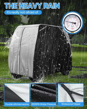 NeverLAND cover with zipper access for easy entry without removal.