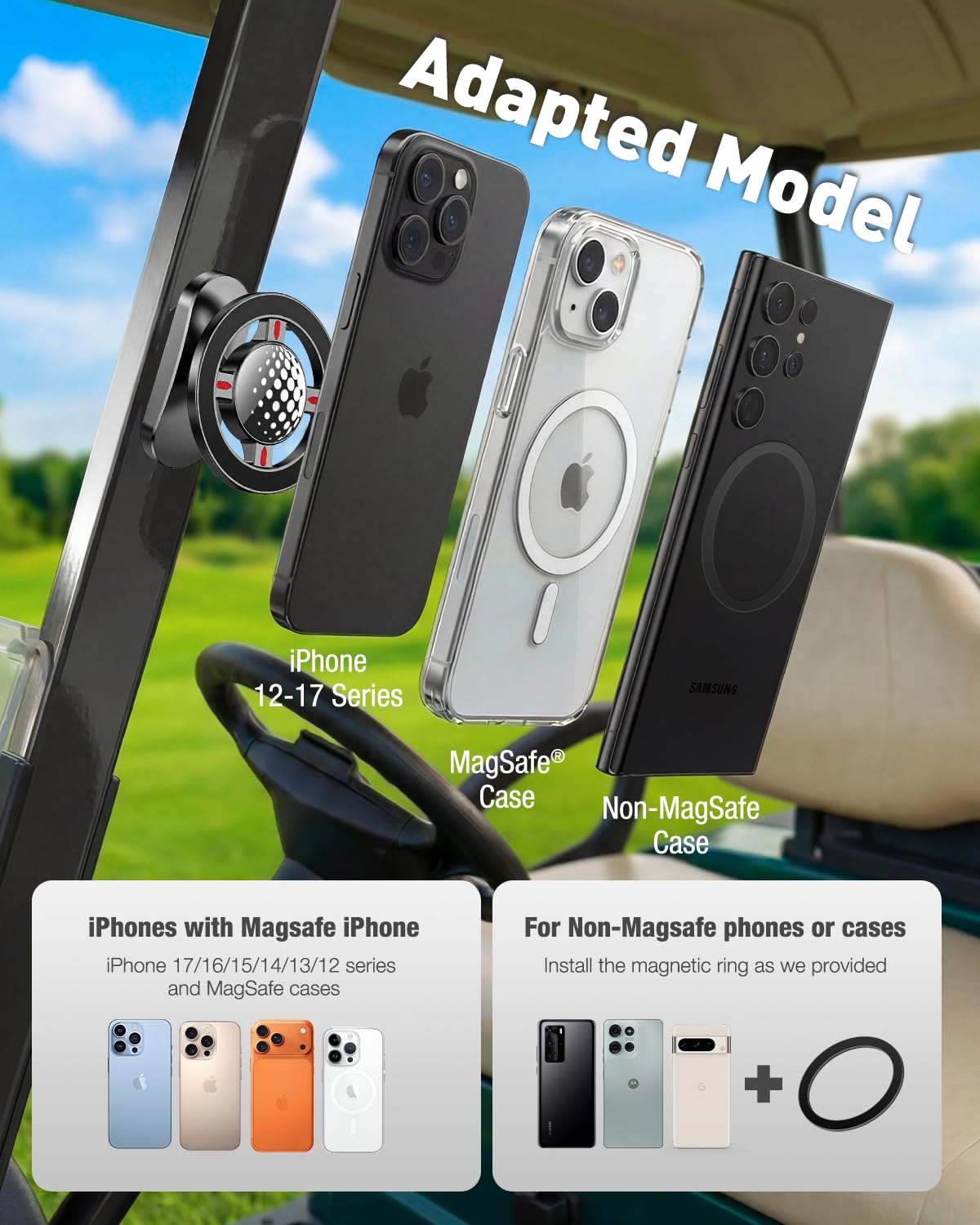 Neverland magnetic attachment works on metal surfaces like gym, kitchen, or shelf