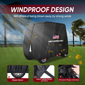 Neverland wind-tie belt keeps cover secure in high winds for reliable fit