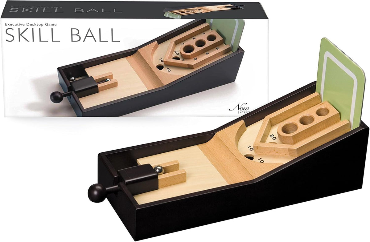 New Entertainment Desktop Skill Ball with built-in launcher for smooth desk arcade play