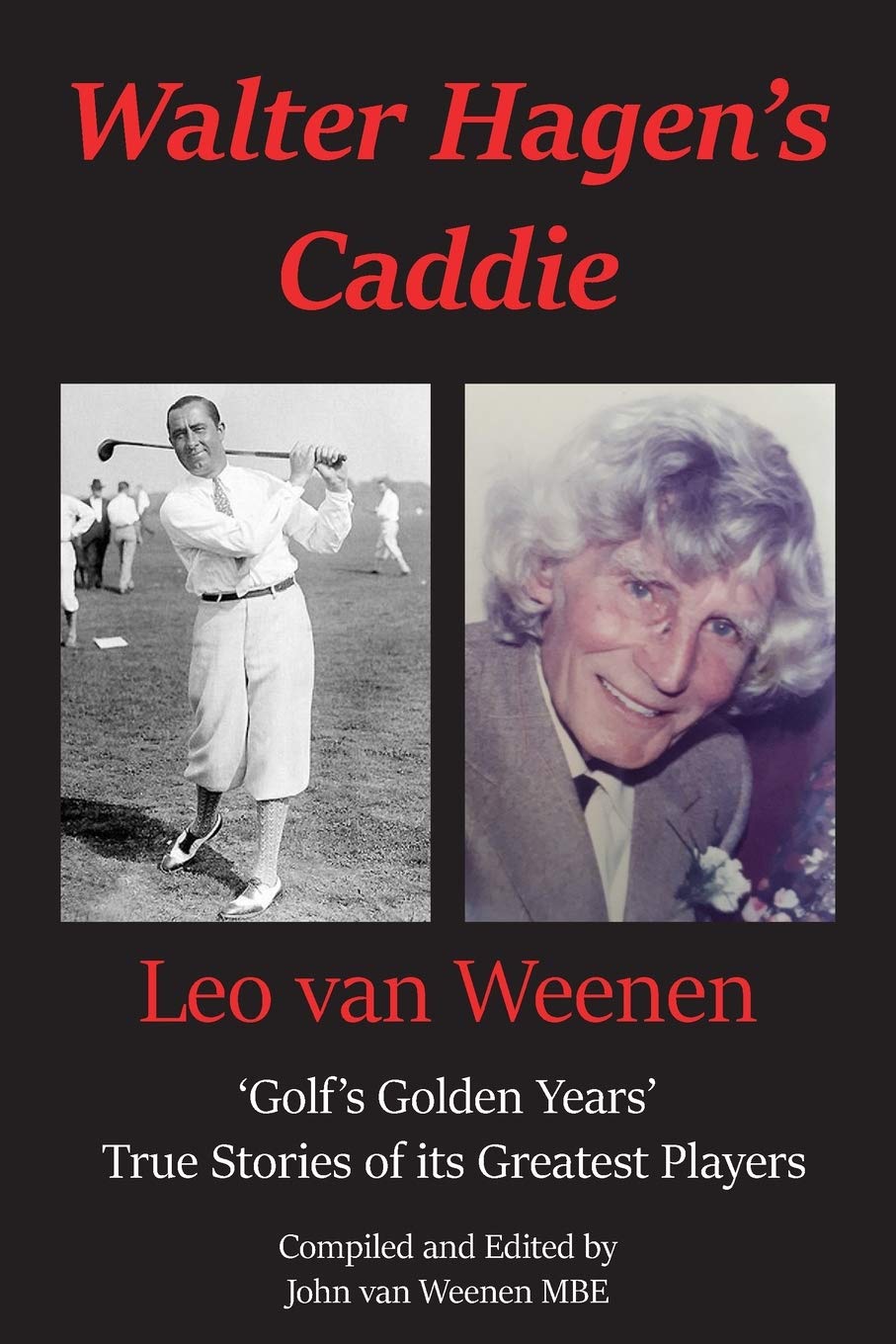 Walter Hagen's Caddie cover by New Generation Publishing, ideal for golf history collectors.