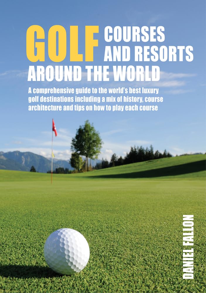 New Holland Publishers golf guide compact edition cover, ideal for planning trips to world-class courses.