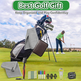 NIFUYOP golf club brush for shaft and clubhead maintenance