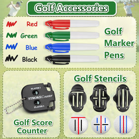 NIFUYOP divot repair tool with compact on-course design