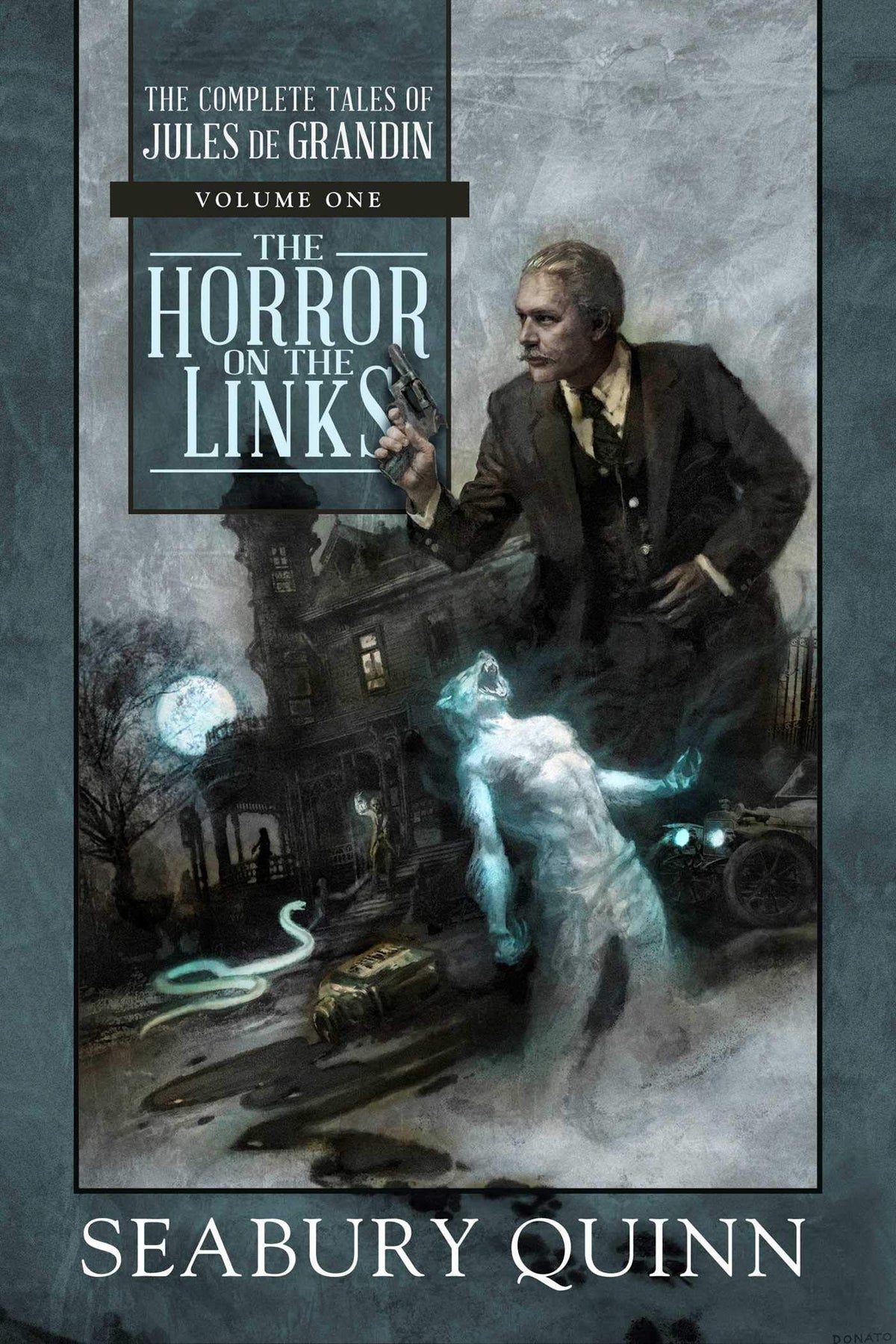 Night Shade Jules de Grandin Volume One cover, classic pulp mystery collection for fans of supernatural detective tales