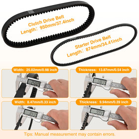 Nilight starter belt close-up showing durable material for reliable starts