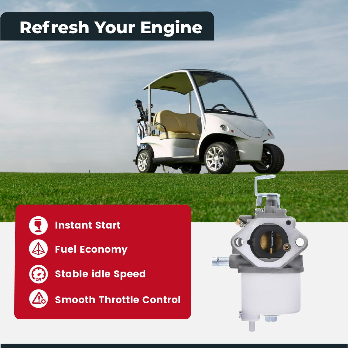 NIMTEK FE290 kit includes fuel filter for cleaner fuel delivery
