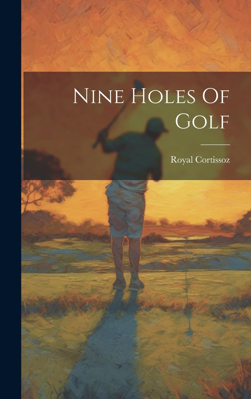 Nine Holes Of Golf product shot, ideal for casual golf fans and desk decor.