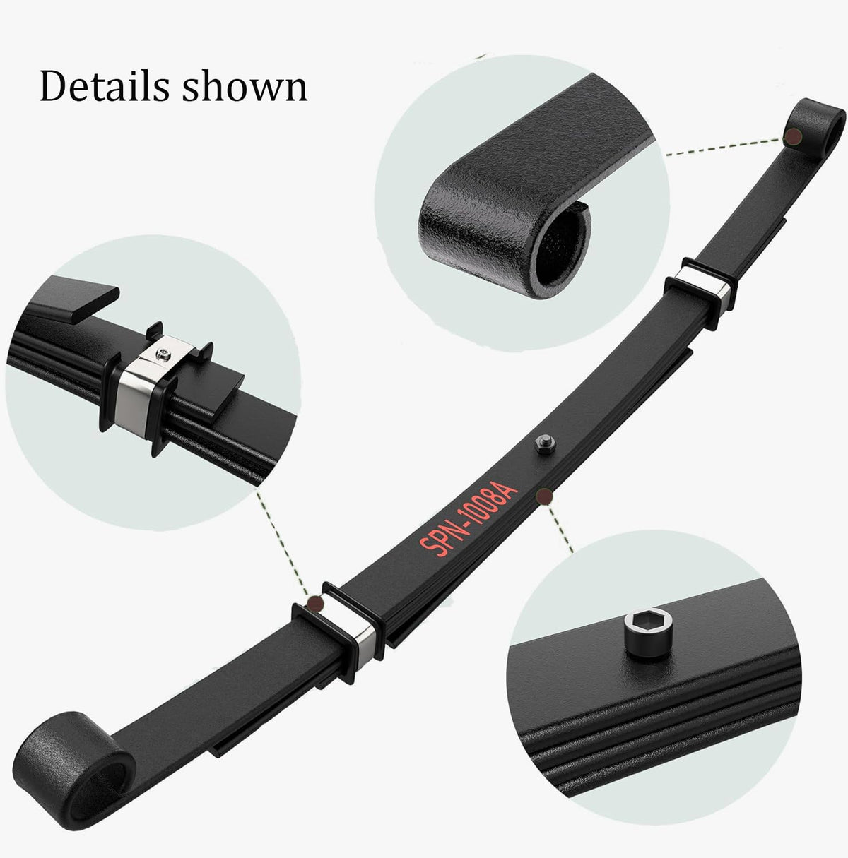 Nine-Nine-World-Mall included bushings and spacers support smooth installation.