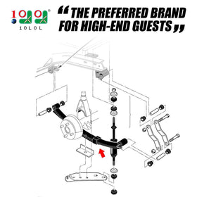 Nine-Nine-World-Mall rear springs close-up shows rust-resistant coating for long-lasting use.
