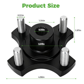 9.99WORLD MALL EZGO RXV rear hub packaging ready for shipment.