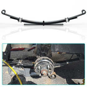 Nine-Nine-World-Mall U-bolts and lock nuts secure the rear suspension efficiently.