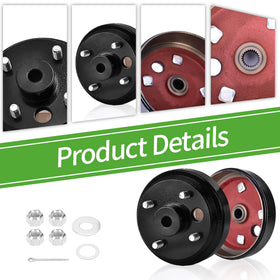9.99WORLD MALL star spline note highlights non-keyed axle compatibility