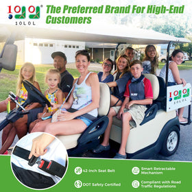 9.99WORLD MALL belt for rear seat supports passenger safety.