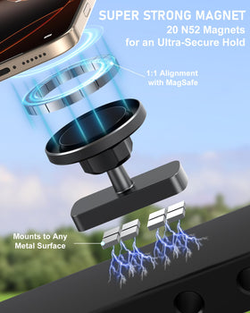 NINEFATICS cradle-free design allows unobstructed camera and buttons during use