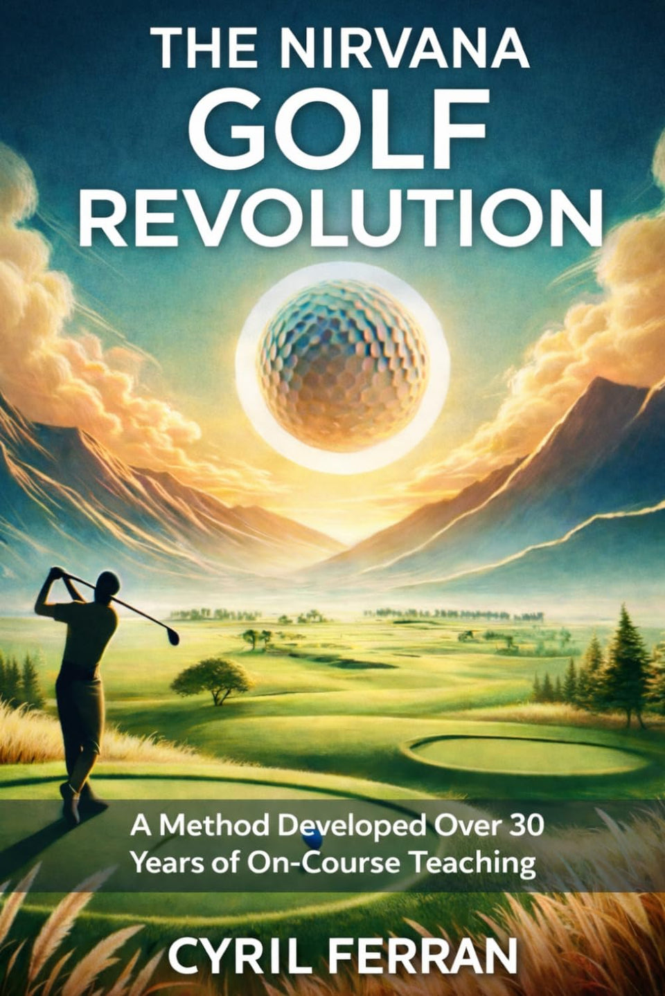 Nirvana Golf Revolution swing drill enables accessible training for consistent ball striking.