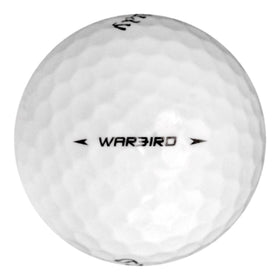 Nitro Callaway Warbird 36-pack golf balls, front view, designed for distance and lower spin.