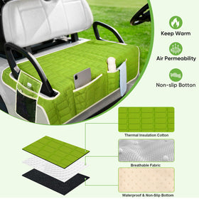 Niuartu seat cover with storage pockets provides quick access to essentials.