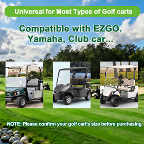 Niuartu golf cart seat cover easy install, quick to mount