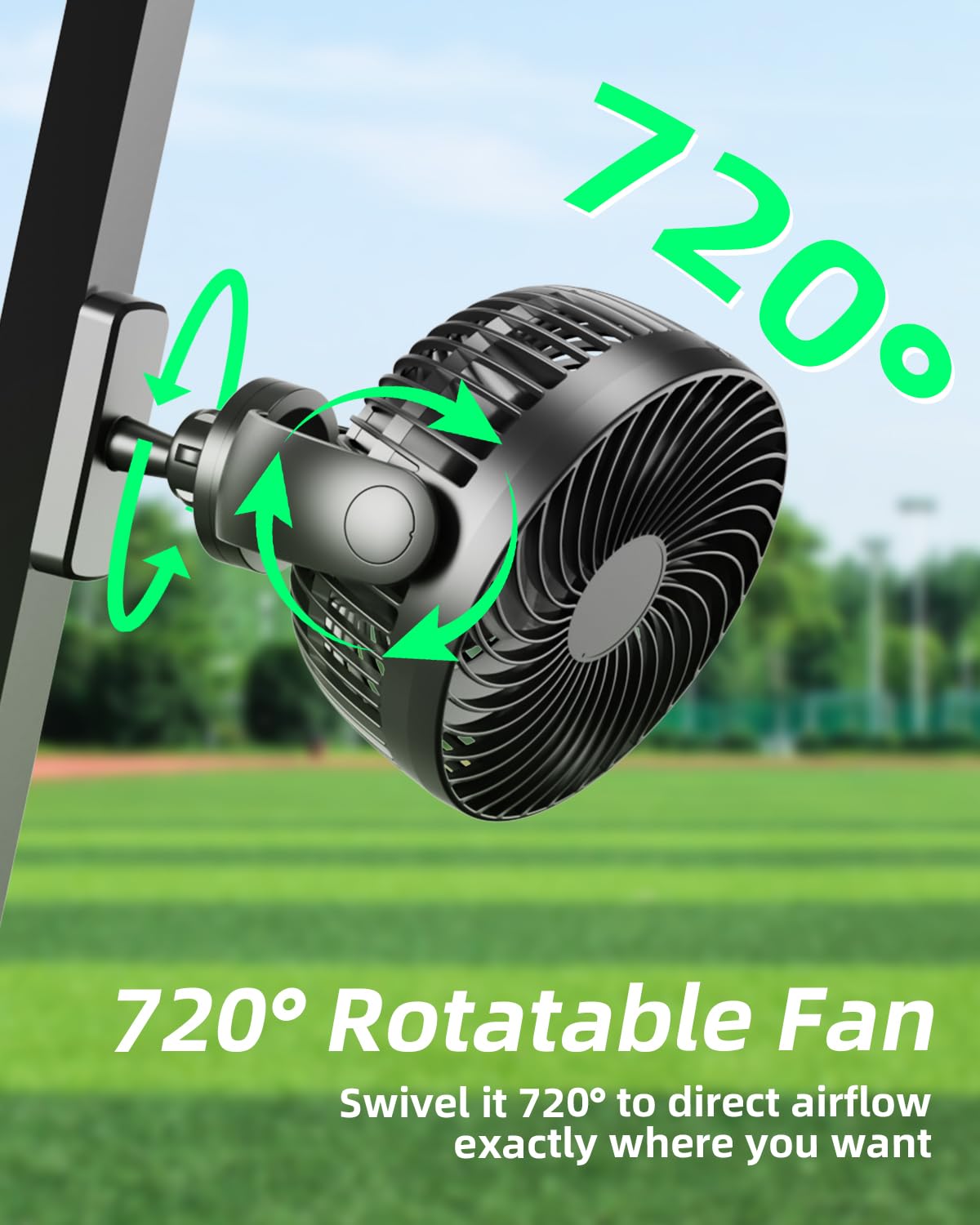 NiuWasmile 10000mAh battery powers long rounds with cooling.