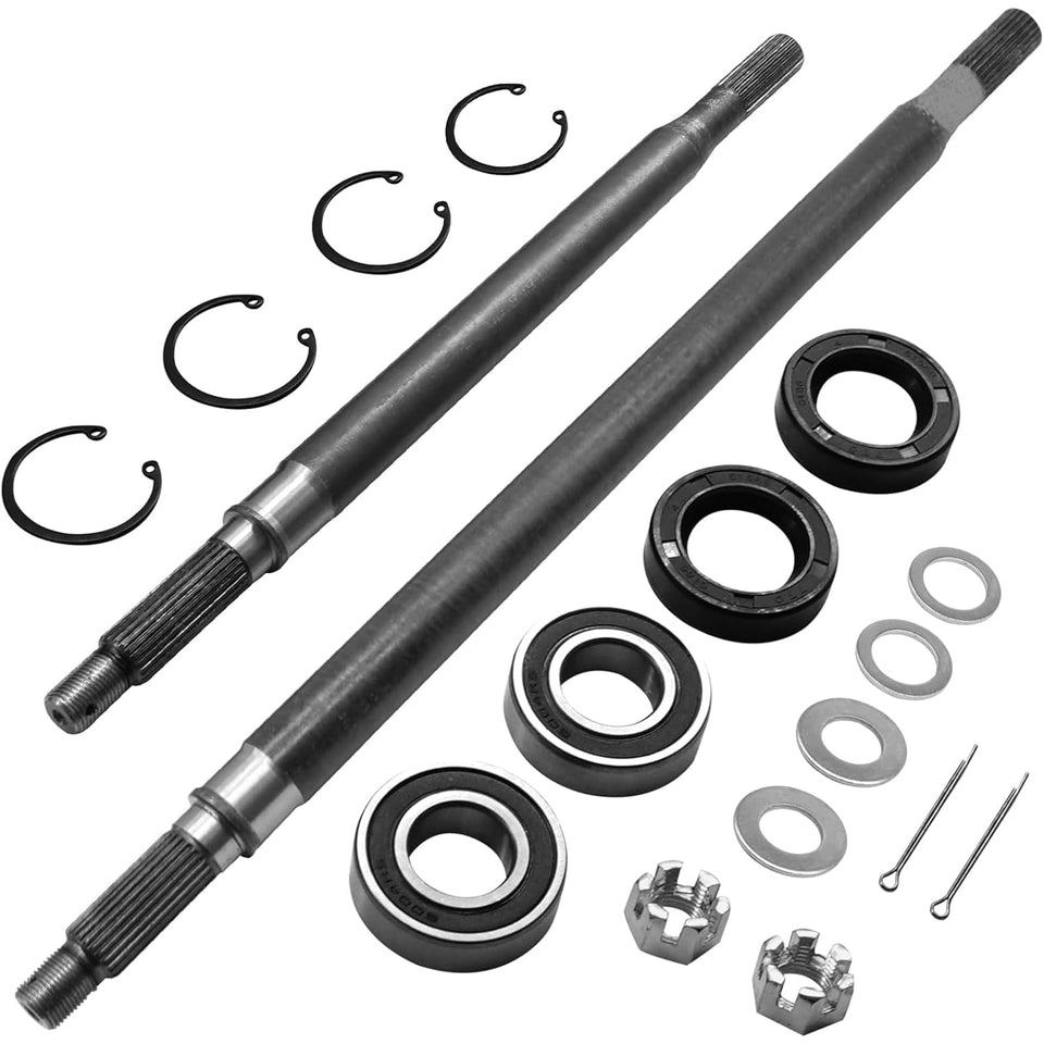 Niyako rear axle shaft driver side (20377-G11) enhances drivetrain reliability for EZGO TXT