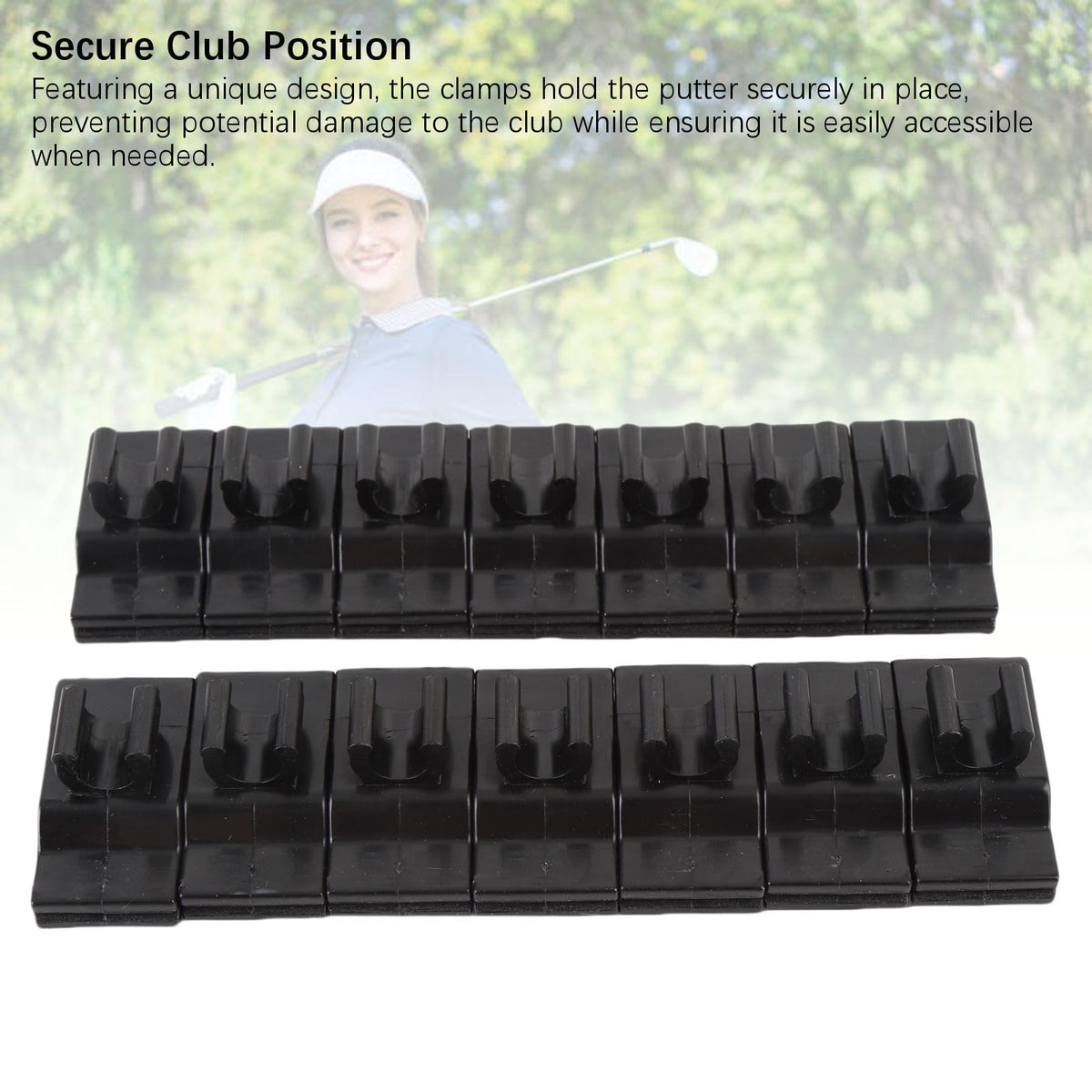 NIZUUONE easy-attach-detach-clips quick to use mid-round