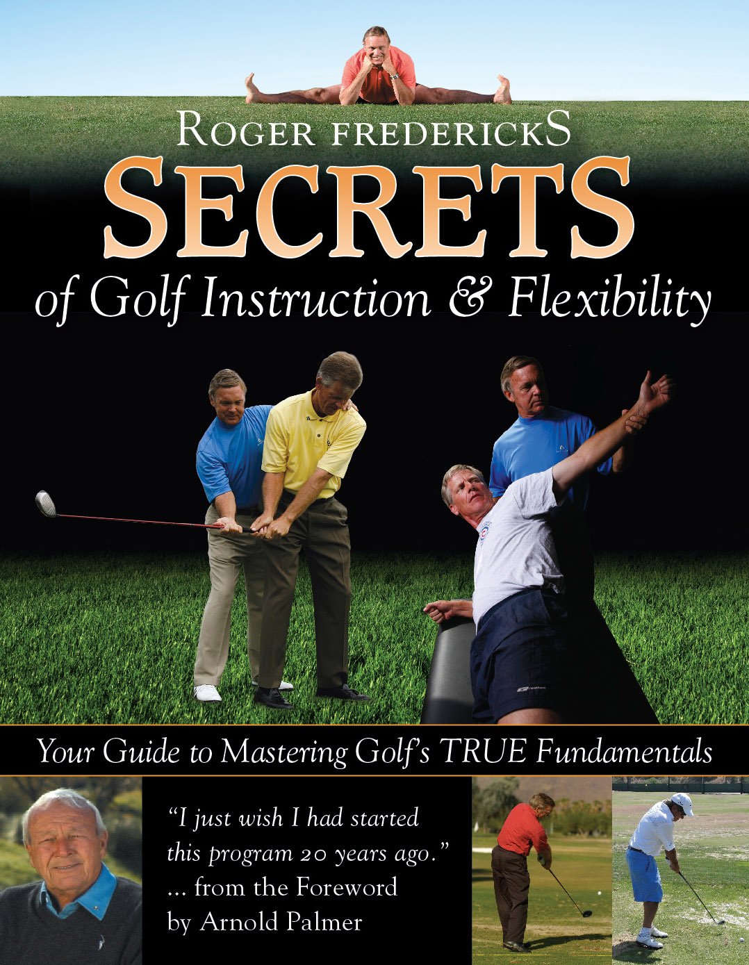 no-no golf instruction and flexibility book cover highlighting swing guidance and mobility focus