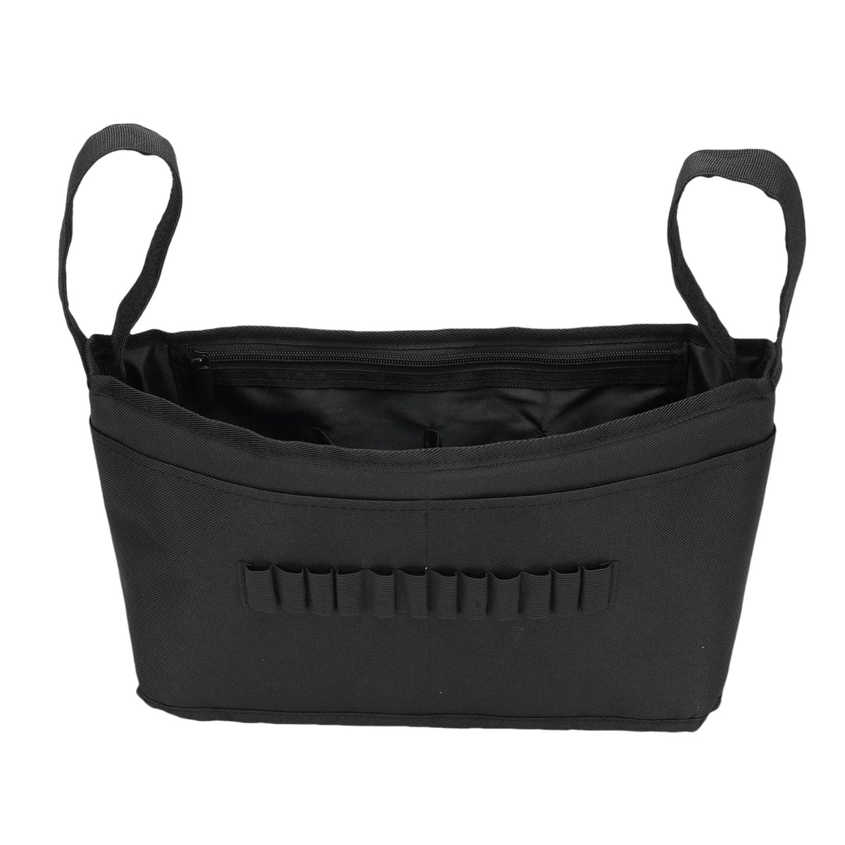 NOENNULL Golf Push Cart Accessory Bag backside zip pocket secures valuables during rounds