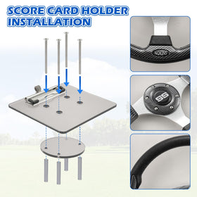 NOKINS 12.5-inch universal-fit diagram shows compatibility with EZGO, Club Car, and Yamaha.