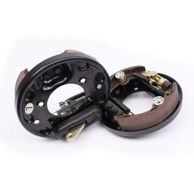 NOKINS brake backing plate cover component.