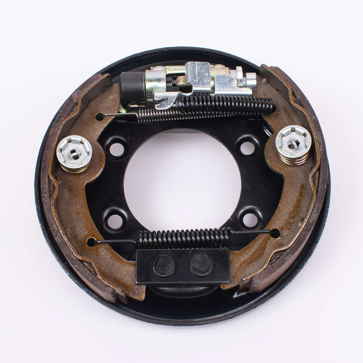 NOKINS brake shoes and retainers kit for EZGO or Yamaha models.